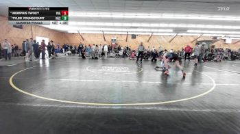 135 lbs Quarterfinal - Memphis Twoey, Philipsburg vs Tyler Youngcourt, Hazelton