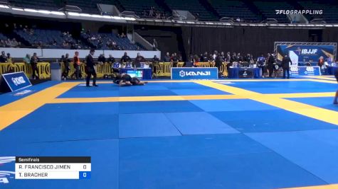 ROBERTO FRANCISCO JIMENEZ vs THOMAS BRACHER 2019 World IBJJF Jiu-Jitsu No-Gi Championship