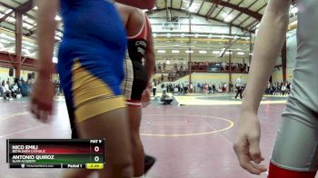 106 lbs Cons. Round 4 - Nico Emili, Bethlehem Catholic vs Antonio Quiroz, SLAM Academy