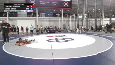 75 lbs Cons. Sub-semis - Roman Howe, Contenders Wrestling Academy vs Mysta Brunson, Bad Karma