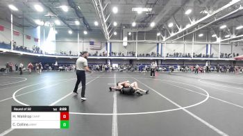 133 lbs Round Of 32 - Hudson Waldrop, Campbell University vs Conor Collins, Army-West Point