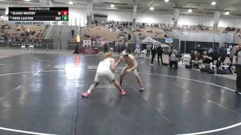 A 215 lbs 3rd Place Match - Pete Laxton, Soddy Daisy High School vs Elijah Whitby, Millington Central High School