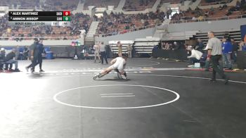 177-D4 3rd Place Match - Alex Martinez, St. Augustine Catholic High School vs Ammon Jessop, St. Johns High School