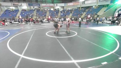 200 lbs Round Of 16 - Gavin Norum, Knights Wrestling vs Gregorio Alba, Carson Middle School