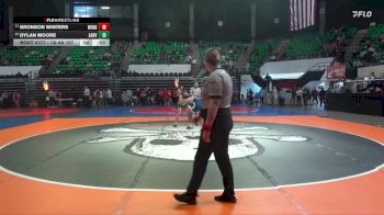 1A-4A 157 Cons. Round 2 - Bronson Winters, West End High School vs Dylan Moore, Ashville