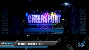 Knoxville Twisters - Sleet [2021 L2 Junior - D2 - Medium - A Day 2] 2021 CHEERSPORT National Cheerleading Championship