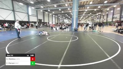 81 lbs Semifinal - Grayson Maddux, Umpqua Wrestling Club vs Cain Person, Central Coast Most Wanted