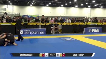 MARK AZAM SCOTT vs Lukas T Cherep 2025 World IBJJF Jiu-Jitsu No-Gi Championship