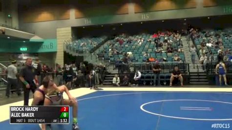 138 Quarter-Finals - Brock Hardy, Box Elder vs Alec Baker, LaCosta Canyon