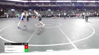 163 lbs Quarterfinal - Kayden Clelland, Silver Lake Wrestling Club vs Zander Ferguson, Other