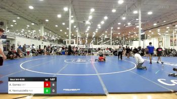 108 lbs Quarterfinal - AJ Gomez, Grit Mat Club vs Kyle Yannucciello, Prime Wrestling Club Black