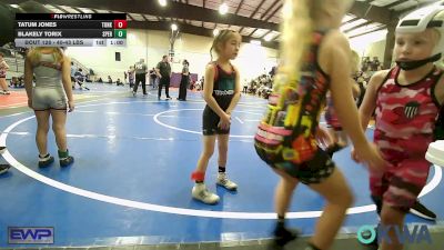 40-43 lbs Rr Rnd 5 - Tatum Jones, Tonkawa Takedown Club vs Blakely Torix, Sperry Wrestling Club