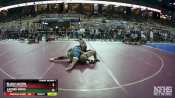 1A 220 lbs Champ. Round 1 - Cayden Ricks, Yulee vs Elijah Austin, Zephyrhills Christian