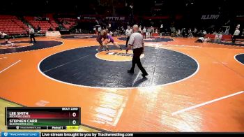 2A 285 lbs Cons. Round 2 - Stephen Carr, Bloomington (H.S.) vs Lee Smith, Rockford (East)