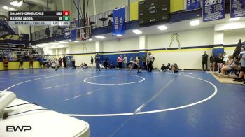 110 lbs Rr Rnd 5 - Dalani Hornbuckle, Rogers vs Julissa Mora, Van Buren