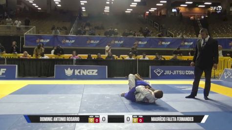 Maurício Faleta Fernandes vs Dominic Antonio Rosario 2026 Pan Jiu Jitsu IBJJF Championship