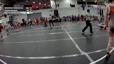 105 lbs Round 2 (6 Team) - Chase Shirley, Kardiac Kidz vs Hayden Seymour, TDWC
