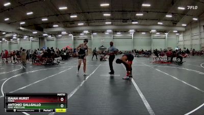 157 lbs Cons. Round 2 - Isaiah Hurst, Forge vs Antonio GallGallo, Edge Wrestling