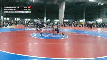 120 lbs Cons. Round 3 - Bryce Christie, Landstown Eagles Wrestling Clu vs Alexander Arroyo, South Augusta Wrestling Club