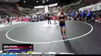 106 lbs Placement Matches (16 Team) - Noah Butler, LAWA vs Roberto Martinez, SAWA