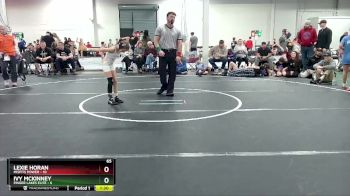 65 lbs Round 3 (6 Team) - Lexie Horan, Misfits Power vs Ivy McKinney, Finger Lakes Elite