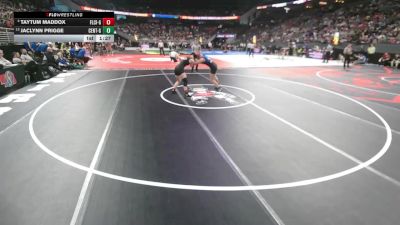 Champ. Round 1 - Jaclynn Prigge, Centennial vs Taytum Maddox, Falls City