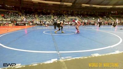 120 lbs Consi Of 8 #2 - Emersyn Griffith, Lady Warriors Wrestling Club vs Zailey Lozano, Valley Elite Wrestling