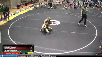 75 lbs Round 1 (6 Team) - Calvin McClain, Summerville Takedown Club vs Parker Vacari, Cane Bay Cobras