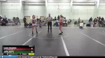 92 lbs Round 1 (8 Team) - Jude Salko, Mat Assassins vs Luke Pensiero, PA Alliance Blue