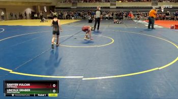68 lbs Cons. Round 3 - Lincoln Graber, Worthington vs Sawyer Vulcan, Centennial