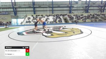 184B Rr Rnd 2 - Marco Christiansen, Nebraska vs Owen Heiser, Air Force