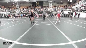 132 lbs Quarterfinal - Micah Russell, Duncan Demons vs Laforce Bearbow, Darko Valley Wolfpak