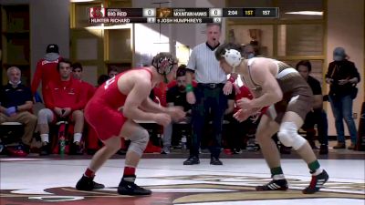 157 lbs - Josh Humphreys, Lehigh vs Hunter Richard, Cornell