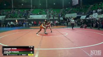 7A 285 lbs Quarterfinal - Zachary Teter, Huntsville vs Sterling Threats, Grissom Hs