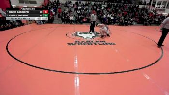 165 lbs 1st Place Match - Bruno Cassioppi, Rockton (HONONEGAH) vs Jordan Fincher, Columbia (HICKMAN) (MO)