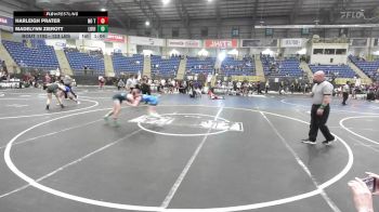 123 lbs Round Of 16 - Harleigh Prater, No Team vs Madelynn Zierott, Louisville Wrestling Club