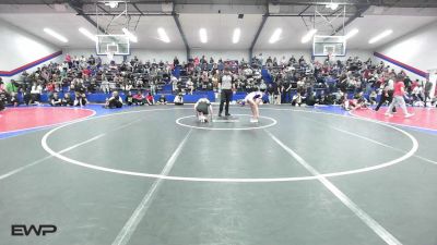 115 lbs Consi Of 4 - Hayden Chambers, Bristow vs Rylee Allen, Sand Springs HS