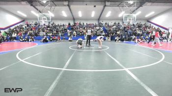 115 lbs Consi Of 4 - Hayden Chambers, Bristow vs Rylee Allen, Sand Springs HS