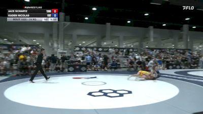74 kg Cons. Sub-rd Of 64 - Jace Schartz, Tiger Den Wrestling Club vs Kaden Nicolas, Viking RTC