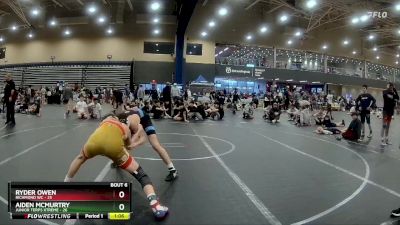 120 lbs Round 3 (4 Team) - Ryder Owen, Richmond WC vs Aiden McMurtry, Junior Terps Xtreme