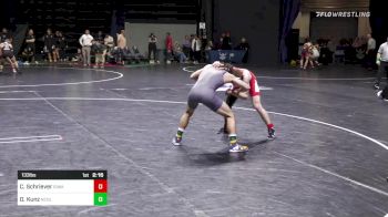 133 lbs Round Of 32 - Cullan Schriever, Iowa vs Dyson Kunz, Northern Colorado