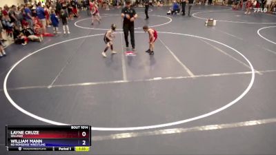 Quarterfinal - Layne Cruze, Willmar vs William Mann, No Nonsense Wrestling