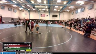 131-133 B Round 2 - Angel Yanez-Franco, Greeley West vs Nathan Cartwright, Berthoud