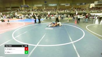 144 lbs Rr Rnd 2 - Keenan Aragon, Durango WC vs Francisco Villa, No Team