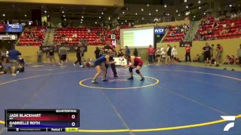 144 lbs Quarterfinal - Jade Blackhart, NM vs Gabrielle Roth, KS