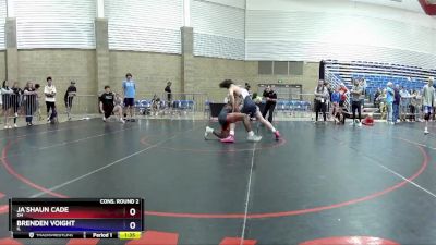 157 lbs Cons. Round 2 - Ja`Shaun Cade, OH vs Brenden Voight, IL