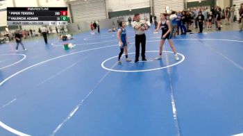 101-109 lbs Champ. Round 1 - Piper Terzoli, 308 Wrestling Academy vs Valencia Adame, Las Animas