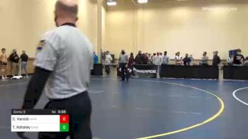 215 lbs Consolation - Conrad Harold, Hampton vs Tyler Rohaley, Canon-McMillan