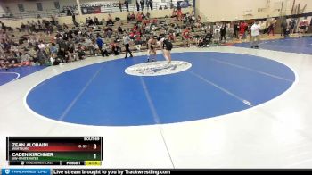 157 lbs Champ. Round 1 - Caden Kirchner, UW-Whitewater vs Zean Alobaidi, Wartburg