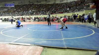 130 lbs Consi Of 32 #2 - Brayden Hardwick, Mustang Middle School vs Collin Walters, Team Guthrie Wrestling